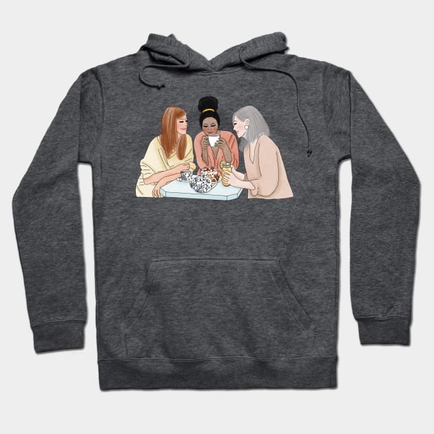 Friends Hoodie by piscoletters